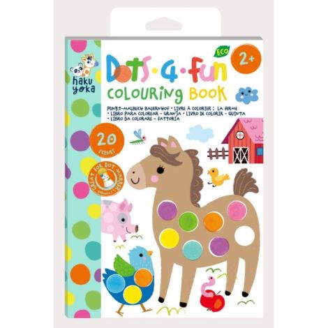Carte de colorat Dots4Fun - Animale de ferma - imagine 7